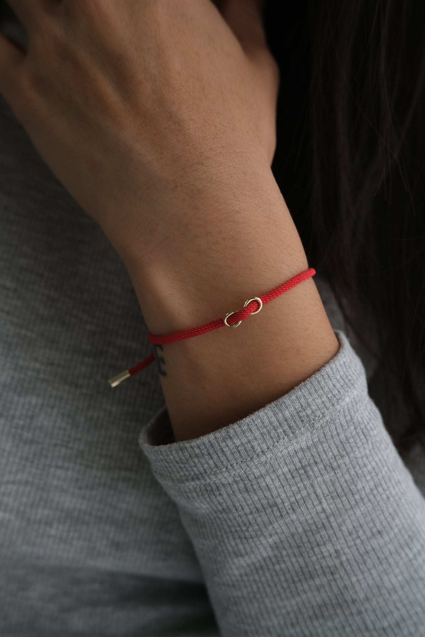 INFINITY RED BRACELET