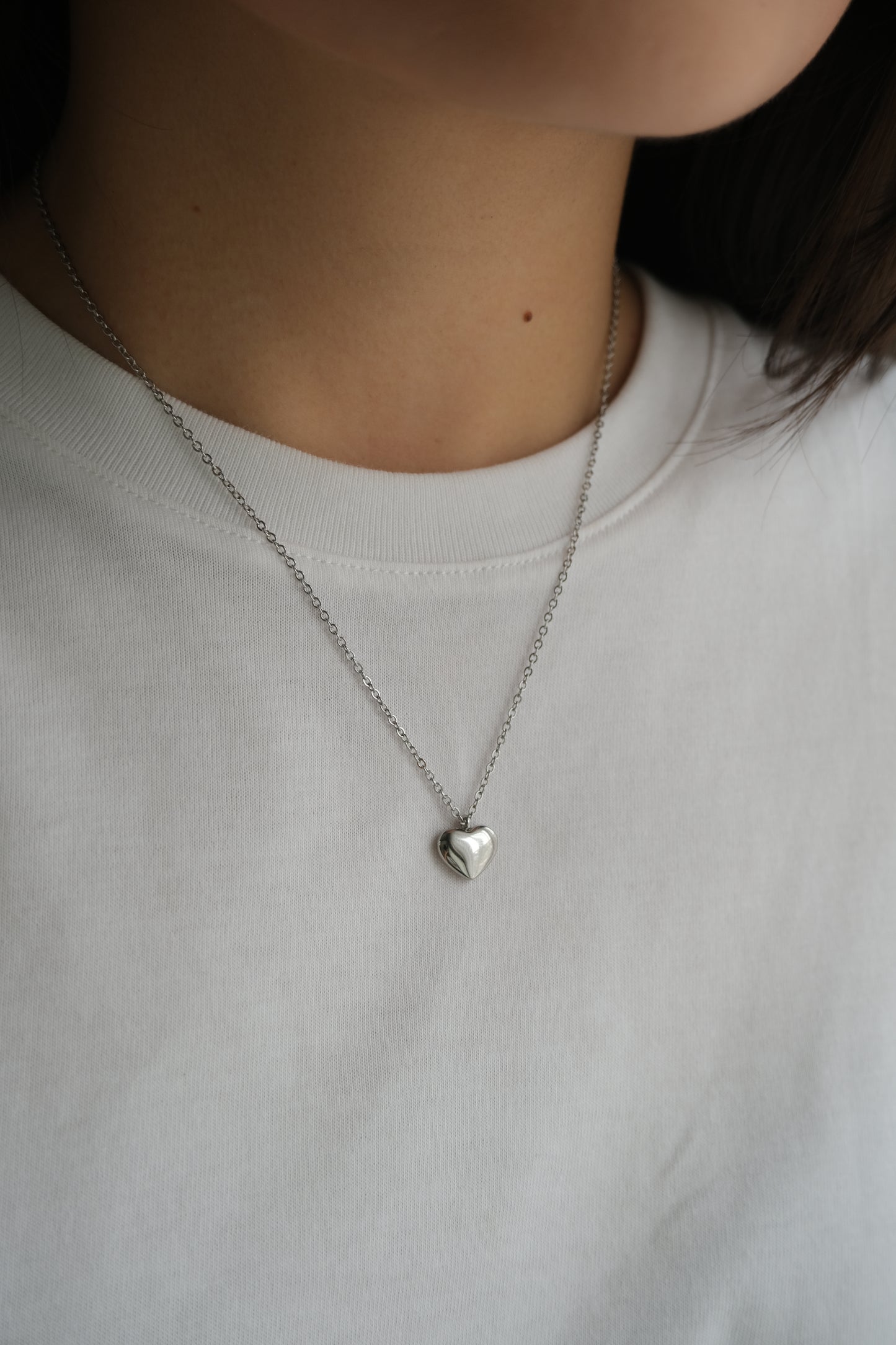 Stainless Heart Necklace