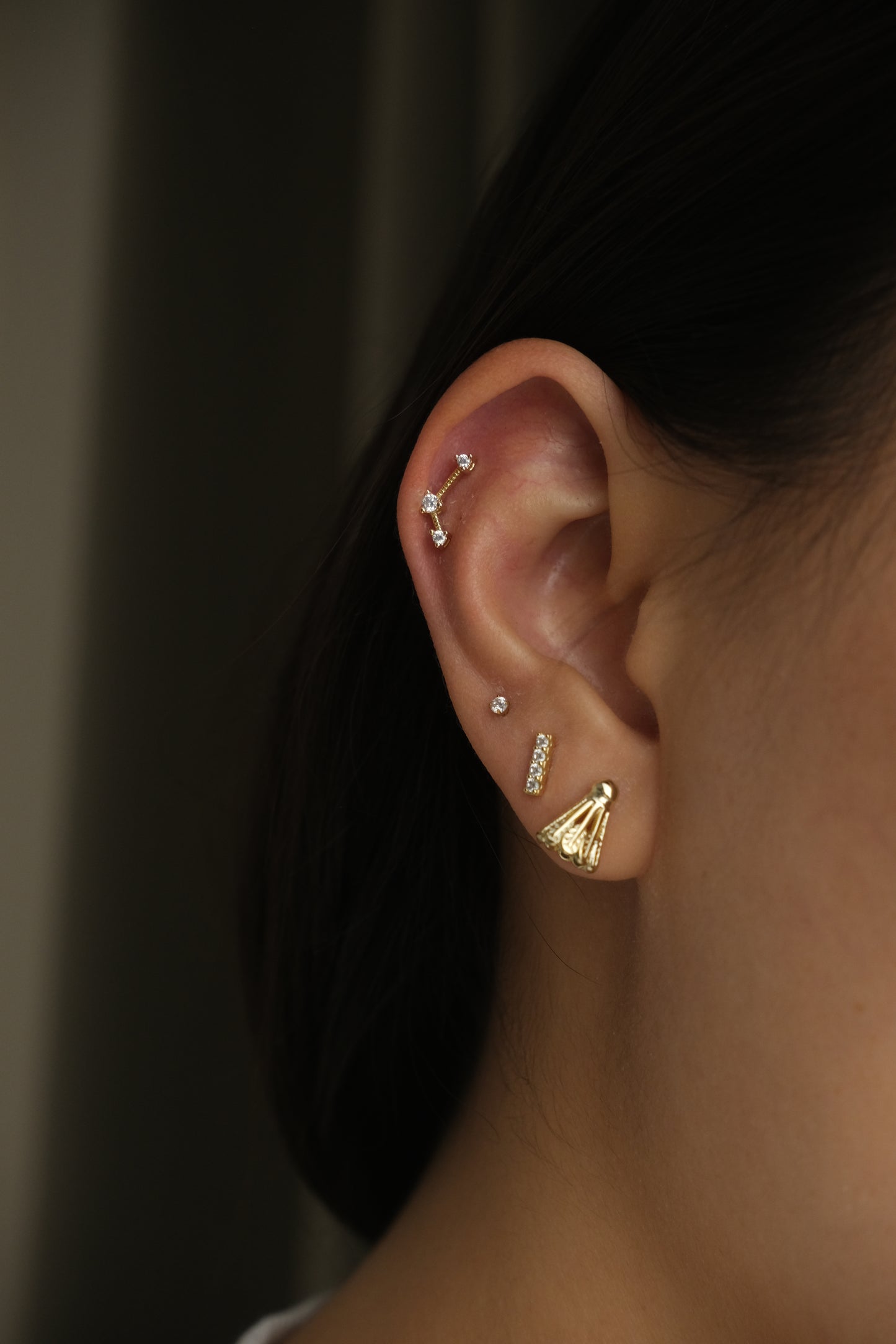 Badminton Stud Earrings