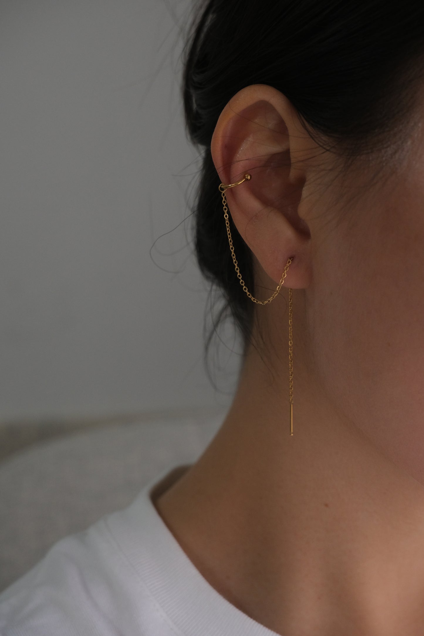 Long Chain Earcuff