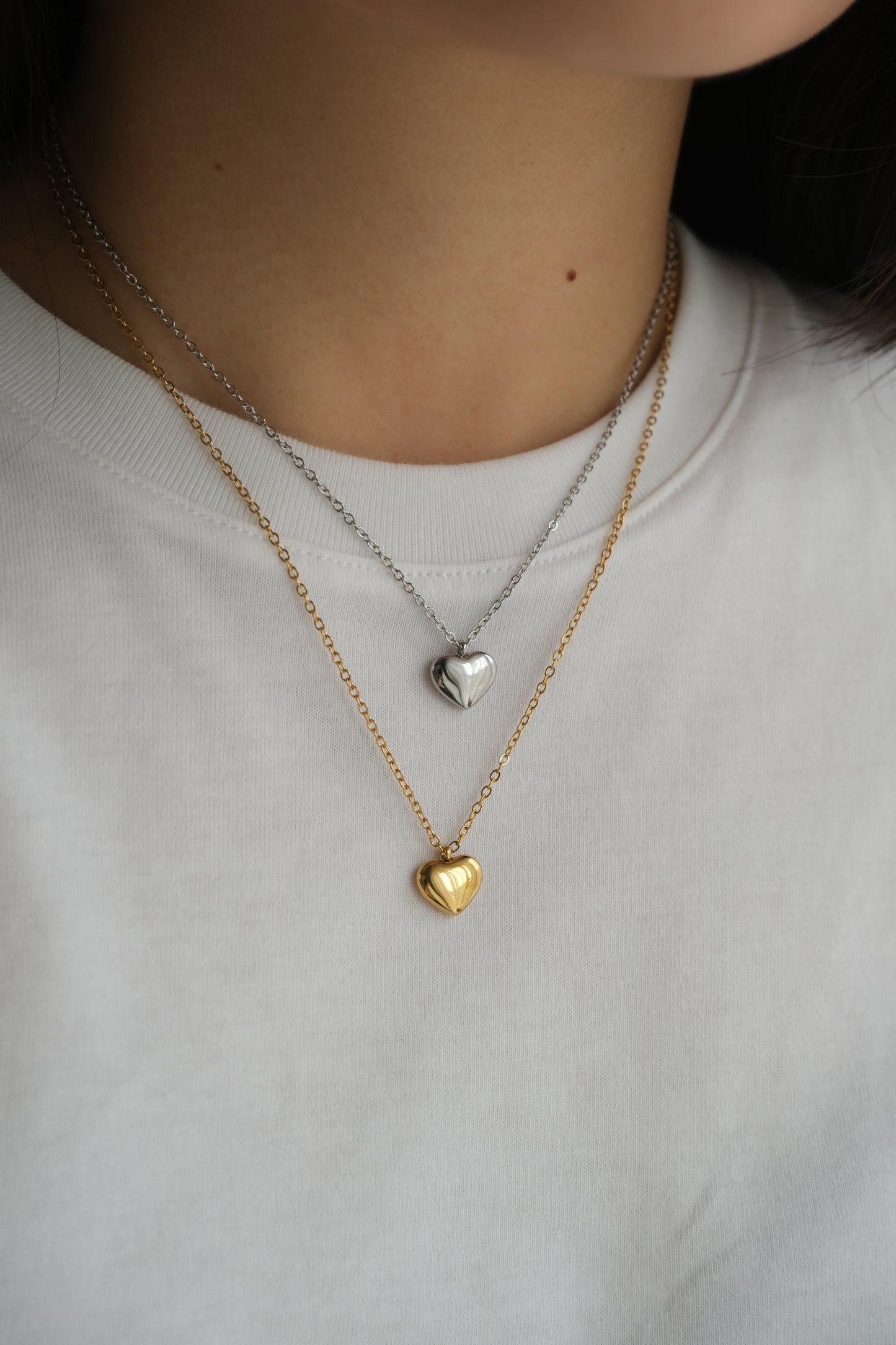 Stainless Heart Necklace